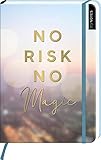 myNOTES Notizbuch A5: No Risk no magic: Notebook medium, gepunktet | Für mehr Abenteuer: Ideal als Bullet Journal oder Tagebuch