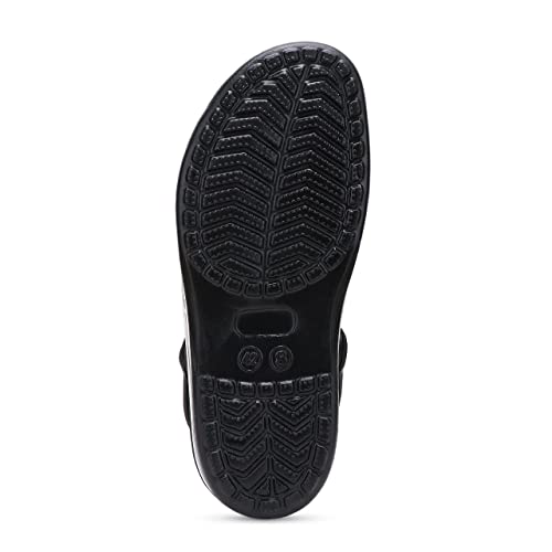 Image of BERSACHE Men Casual Lightweight Clog(Grey) ORI(C)-1907 (Black, Numeric 9)
