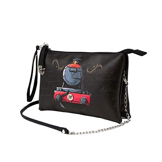 KARACTERMANIA Harry Potter Train-Bolso Handy Triple, Multicolor