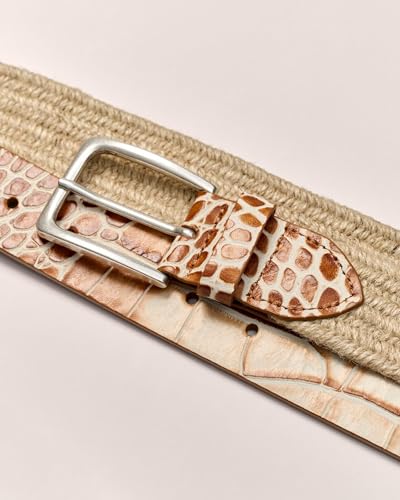 johnnie-O Crocco Tip Italian Linen Belt2