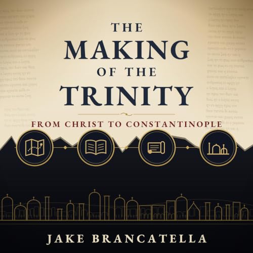Diseño de la portada del título The Making of the Trinity