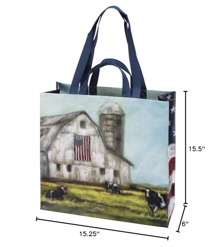 Primitives-by-Kathy-Market-Tote-Farm-Multicolor Primitives by Kathy Market Tote Farm Multicolor