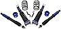 Coilover Struts Suspension Kit Coilover Shocks Full Set Adjustable Replacement Assemblies Parts AUTOMOTO for 1994-2004 for Ford for Mustang - Blue
