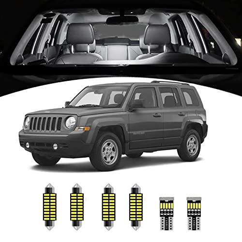 Kit Interior LED 6 Piezas para Jeep Patriot 2007-2017