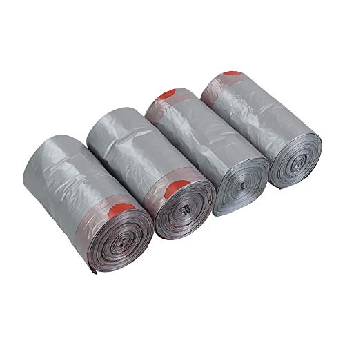 Asking 1.5 Gallon Drawstring Garbage Bags, 250 Count