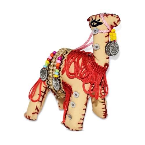 1 Pcs Egyptian Egypt Hand Made Camel Hand Crafted Animal Figurine Sculpture 3D Figurines Of An Statue Décor Decor Decorative Miniature From Single Block Of Leather #TOP29