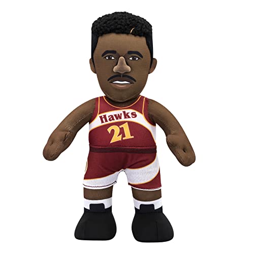 Bleacher Creatures Atlanta Hawks Dominique Wilkins 10' Plush Figure - A Legend for Play and Display