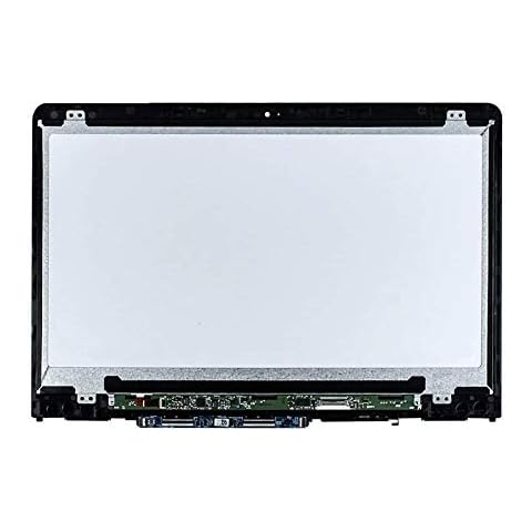 Rixiang 14.0 inch Front Glass LED Display Panel Assembly with Bezel for HP Pavilion X360 14-BA Series 14-BA018CA 14-BA153CL 14-BA003LA (19201080) Cover