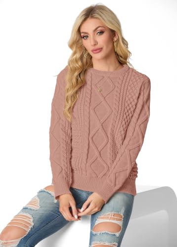 Image of GRECERELLE 2026 Womens Fall Winter Long Sleeve Casual Pullover Sweater Tops