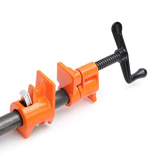 Black Friday - 70% OFF PONY 50 Pipe Clamp, Fixture for 3/4-Inch Black Pipe (Five Pack)
