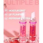 Lifting Gloss, Spicy Lip Plumping Booster Lip Gloss Glossy Lipstick, Hydrating, Volumizes, High-Shine, Fuller Plumper Lip Mirror Lip Glaze, Plump & Pout Lip Plumper for Women Girls (#01) - Image 4