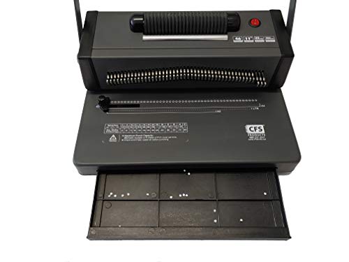 Cfs Products - Betterbind Coil-It - Coil-Binding Machine With Electric Coil Inserter - Manual Binding Punch - Up To 20 Pages - 4:1 Pitch - For Personal, Home, School Or Business Binding #TOP3