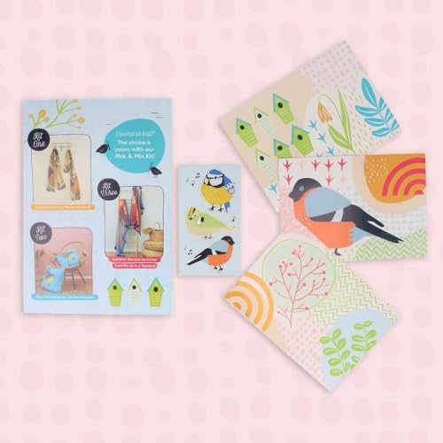 Image of Scheepjes CKAL Bullfinch Blanket Kit - Complete Crochet and Knit Set