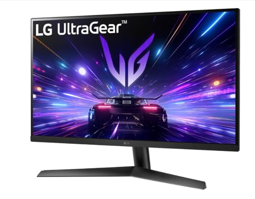 Image of LG UltraGear Gaming Monitor 27GS60F, 27 Inch, 1080p, 180Hz, 1ms Response Time, HDR 10, NVIDIA G-Sync & AMD FreeSync compatible, Smart Energy Saving, Displayport, HDMI