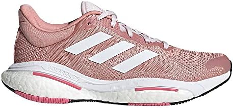 adidas Women's SolarGlide 5 Sneaker, Wonder Mauve/White/Rose Tone, 9 | Image 1