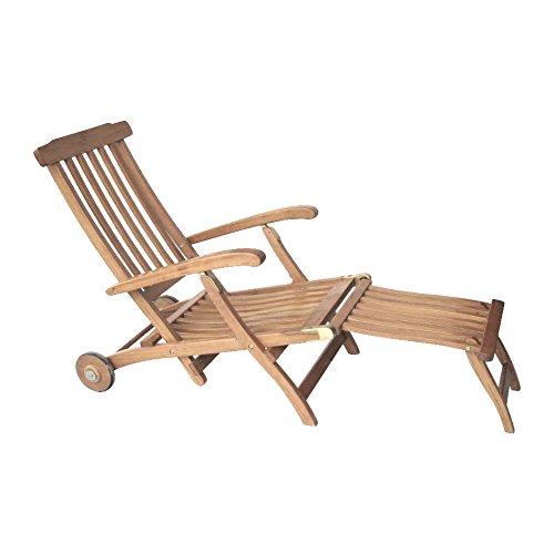 Sedex Steamer Gartenliege/Deckchair Eukalyptus - Natur