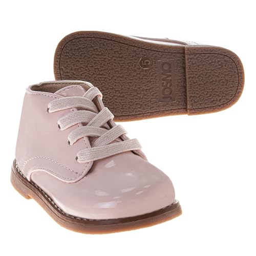 Josmo Baby Boys Girls Unisex Walking Shoes First Step Walker Lightweight Synthetic Non-Slip High top (Infant-Toddler)4