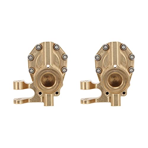 Brass Knuckles, RC Brass Portal Housing Brass Knucles RC Counterweight Set for 1/10 RC Cars for RC Car