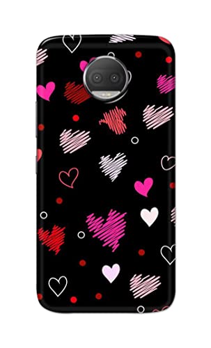 Image of PRINTFIDAA Vibrations of Love Hard Back Cover for Motorola Moto G5S Plus (5.5 inch), XT1803, XT1805, XT1806, XT1804 Back Cover -(P6) KAT1009