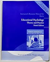 Instructor's Resource Manual for Educational Psych 0205609546 Book Cover