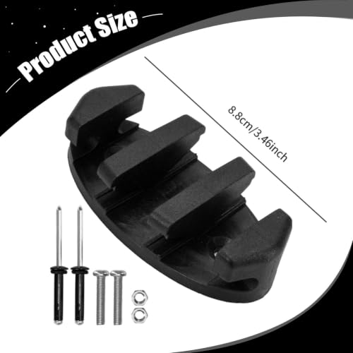 Kit taquets nylon faciles à installer pour amarrage de kayak - 2