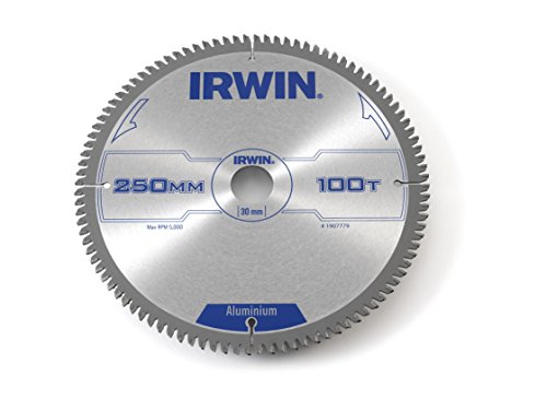 IRWIN IRW1907779 250 x 30mm 100-Teeth Professional Circular Saw Blade - Aluminium