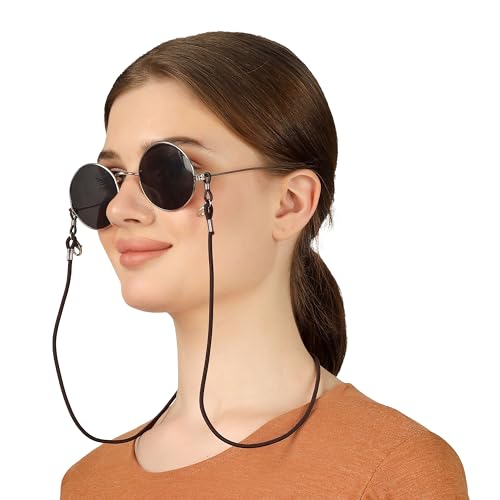 Image of VIVID vision Unisex Adult Eyeglass Holder Strap Cord | New Chain Adjust on Sunglasses | Anti-slip Retainer Lanyard String Eyewear Frame | Specs Mask Chain