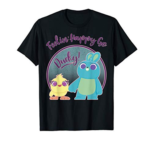 Disney Pixar Ducky and Bunny Feeling Happy Go Ducky T-Shirt