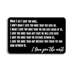 I love you most black