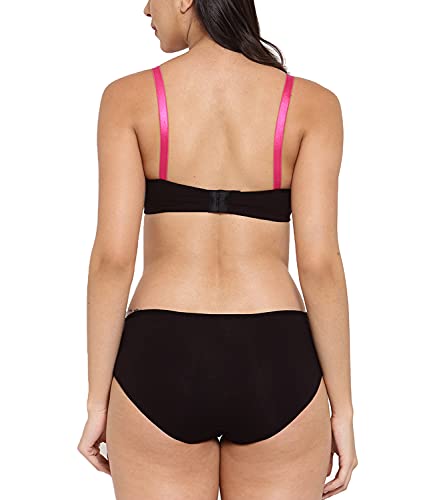Image of Inner Sense Women's Maternity Bra and Panty Set Combo | Organic Cotton Bamboo | Antifungal, Anti Odour | Full Coverage, Medium-Rise, Stretchable | Post Pregnancy Panties
