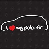 polo 6r optisches tuning GRÖSSE: 15cm x 5cm