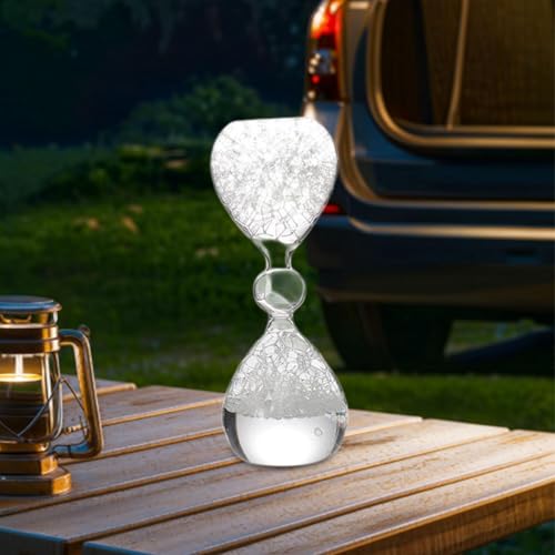Reloj de arena con efecto de burbujas flotantes para reducir el estrés en casa 7