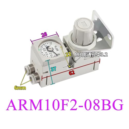 Vanne de régulation de pression ARM10F2 pour stabiliser l'air comprimé
