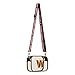 FOCO Washington Commanders NFL Team Stripe Clear Crossbody Bag