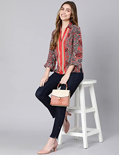 Image of oxolloxo Razy res Scarf Print Women top