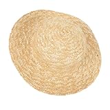 [Matériau premium] Fait de paille et de nylon de haute qualité, ce chapeau de soleil léger et flexible est étroitement tissé pour la durabilité et la rétention de forme une utilisation durable.