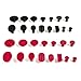 Mookis Glue Puller Sets Tabs, 30PCS Pro Pulling Tabs Paintless Kits for Dent Removal Repair