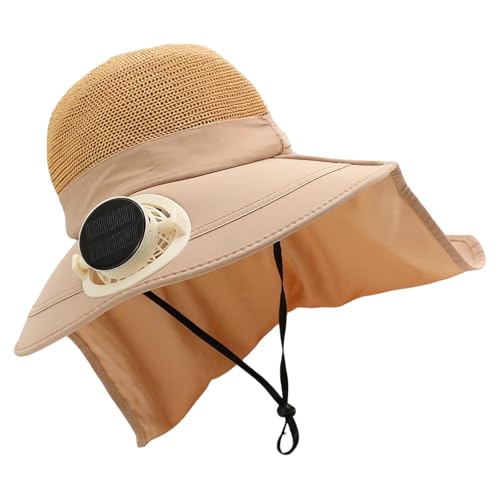 Chapeau de pêcheur avec ventilateur - Solution fraîcheur autonome contre la sueur et les UV