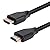 Monoprice 8K Certified Ultra High Speed HDMI 2.1 Cable - 8K@60Hz, 48Gbps, CL2 In-Wall Rated, 30AWG, Dynamic HDR and Dolby Vision, Supports eARC (Enhanced Audio Return Channel) 6 Feet - Black