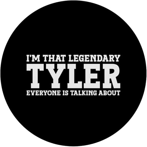 Miniatura 3 de Tyler Personal Name Funny Tyler PopSockets PopGrip intercambiable