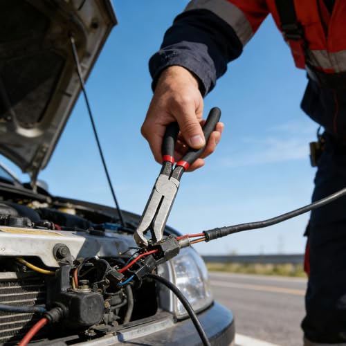 Alicates para reparación de automóviles y herramienta compacta de taller 5