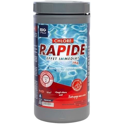 EDENEA - Chlore Choc Piscine 1kg Cover