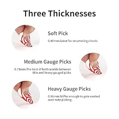 Lot de 12 médiators tendance et durables pour guitare électrique et basse dans une boîte - Les Beatles, Paul McCartney, John Lennon, RIngo Starr, George Harrison Lot de 12 médiators tendance et durables pour guitare électrique et basse dans une boîte – Image 5