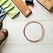 JEWEDECO Copper Tubing 5mm Od X 4mm Id Soft Pure Copper Coil 1 Meter for Hvac Refrigeration System Air Conditioner DIY Industrial and Residential Ac