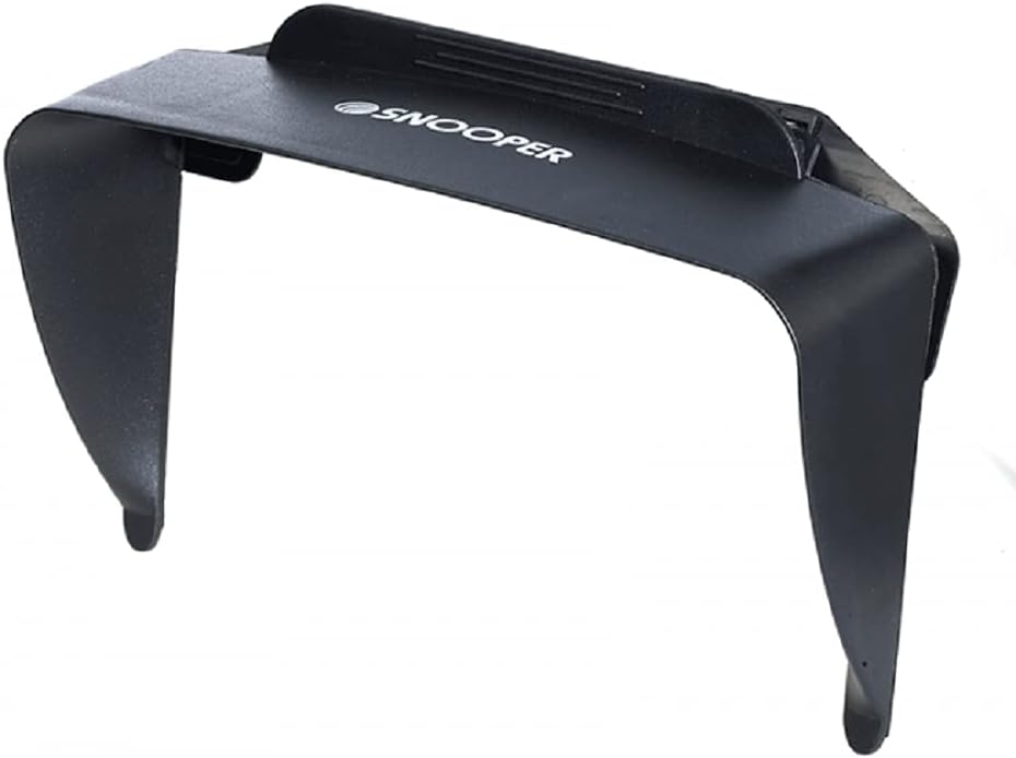 SNOOPER SV7 7" Sun Visor, Black, 7 inch