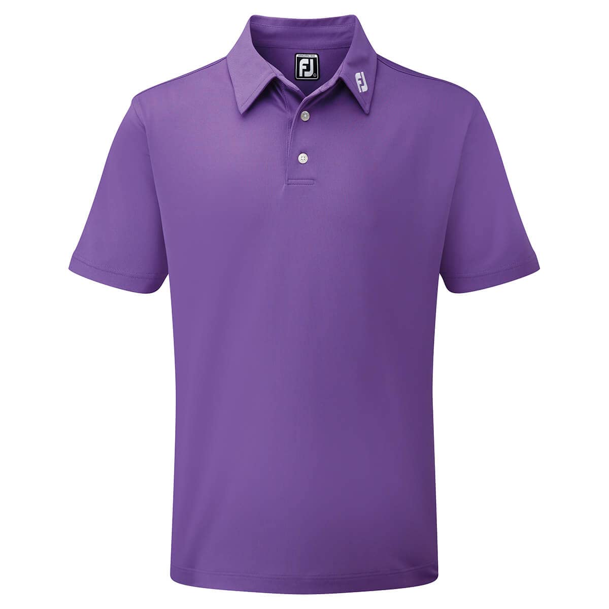 Gold Gear Direct - FootJoy Stretch Solid Pique Shirt - Purple
