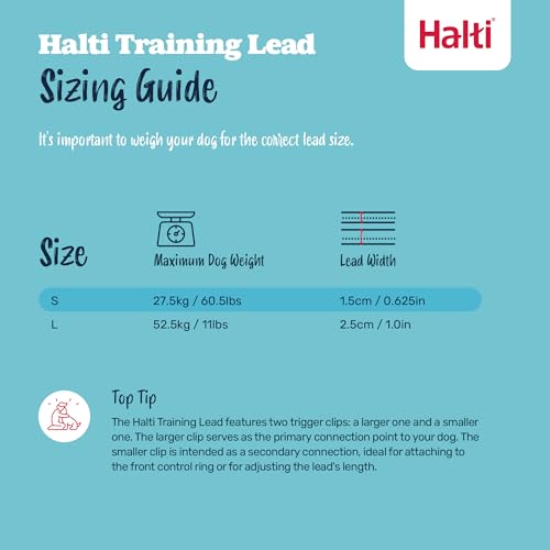 Halti Headcollar Size 4, Black & Halti Training Leash Size Large, Black Combination Pack - Stop Your Dog Pulling on the Leash. Adjustable, Lightweight with Padded Nose Band. Suitable for Large Dogs by Halti - Image 8