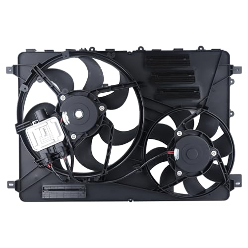 Misioek Engine Cooling Radiator Fan Wcontroller Assembly Fit For 2010-2016 Xc...