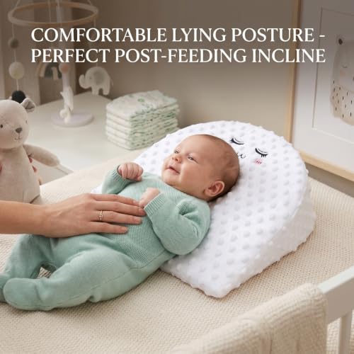 Almohada de cuña para bebé ideal para el sueño en cama y sofá 3