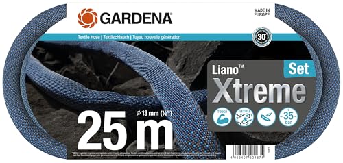 Gardena Liano Xtreme 1/2 Zoll, 25m Set: Extrem robuster...